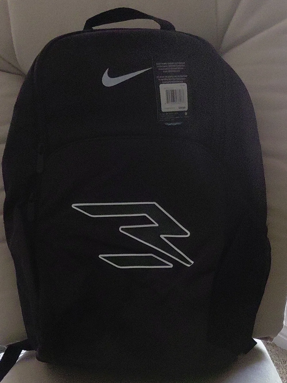 Nike Black Backpack with White Accents